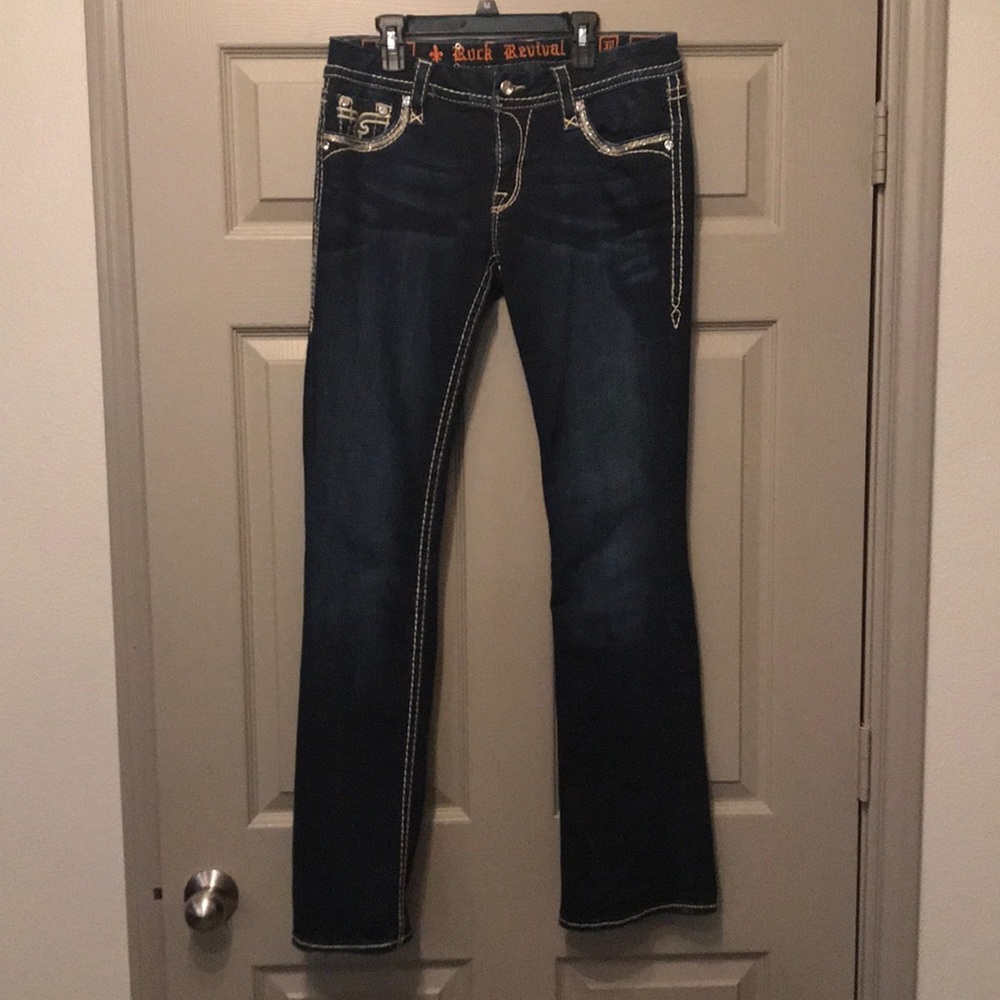 Rock Revival dark wash Jeans 👖💎